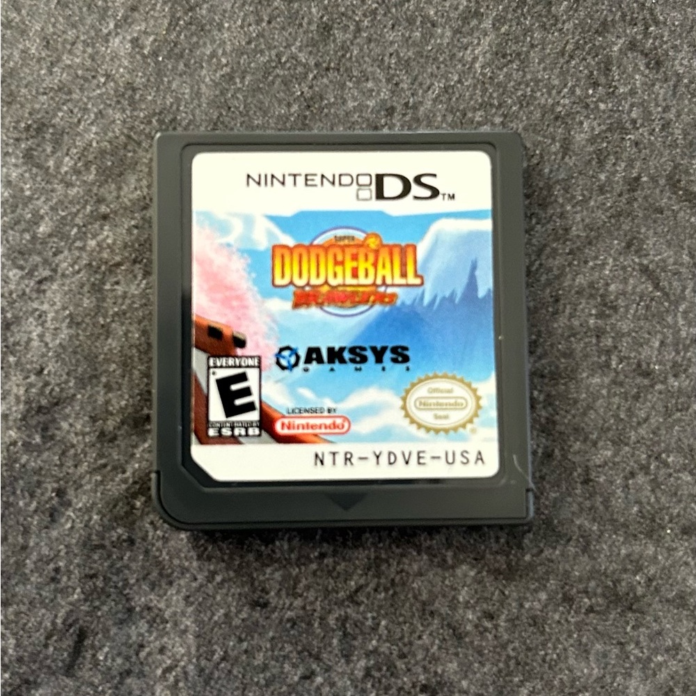 Nintendo DS & 3DS Super Dodgeball Brawlers video game, game only, no case